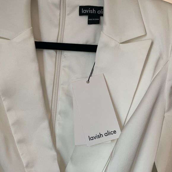 Lavish Alice Belted Blazer Minidress (NWT) - Picture 4 of 4